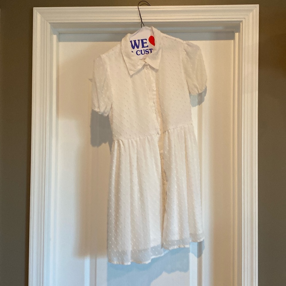 White dress